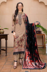 Queen Winter Palachi Shawl Embroidered Collection  D-03