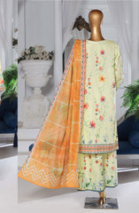 HZ Nayab Digital Printed Doriya Voile Lawn Dupatta Collection Vol 03 D-04