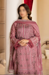 Rangoon Shokh Nigahen Print and Emb Lawn Collection Design 04