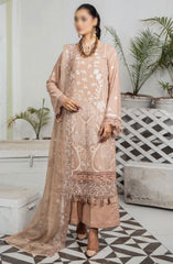 Flora Swiss Lawn Embroidered Collection By Humdum Design 04