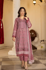 Rangoon Shokh Nigahen Print and Emb Lawn Collection Design 04