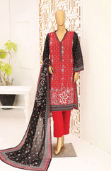 Bin Saeed Exclusive Embroidered 3 PC Collection 2024 D-04