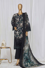 Sadabahar Laser Cutwork Chikankari Embroidered Dupatta Vol 01 D-04