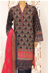 Bin Saeed Exclusive Embroidered 3 PC Collection 2024 D-05