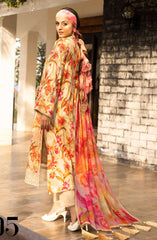 Mahees Sehar Printed Chikankari Lawn Collection 2025 D-05