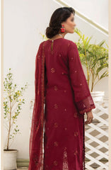 Flora Swiss Lawn Embroidered Collection By Humdum Design 05