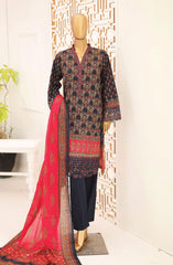 Bin Saeed Exclusive Embroidered 3 PC Collection 2024 D-05