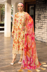 Mahees Sehar Printed Chikankari Lawn Collection 2025 D-05