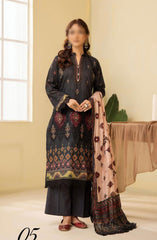 Mahees Ghazal Embroidered Lawn with Emb Voile Dupatta Collection Design 05