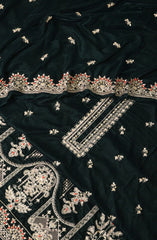 Exclusive Embroidered Velvet Collection D-05