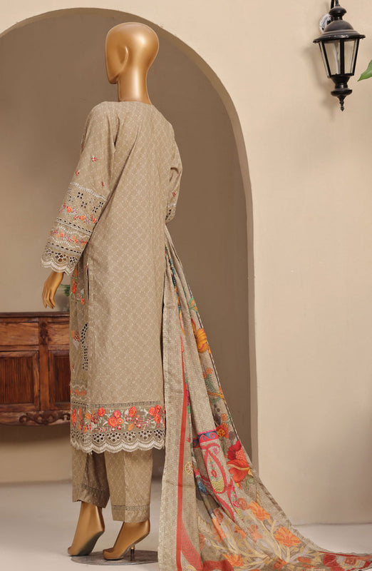SADABAHAR Premium Embroidered Printed Lawn Collection D-06