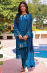 Guzel AQS Formal Festive Stitched 3 Pcs Chiffon Collection Design 06