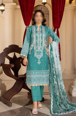 Rangoon Shokh Nigahen Print and Emb Lawn Collection Design 07