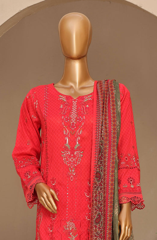 SADABAHAR Premium Embroidered Printed Lawn Collection D-07