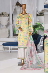 HZ Nayab Digital Printed Doriya Voile Lawn Dupatta Collection Vol 03 D-07