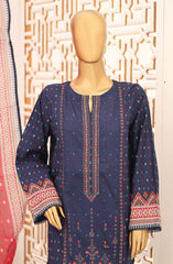 Bin Saeed Exclusive Embroidered 3 PC Collection 2024 D-07