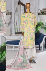 HZ Nayab Digital Printed Doriya Voile Lawn Dupatta Collection Vol 03 D-07