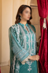 Rangoon Shokh Nigahen Print and Emb Lawn Collection Design 07