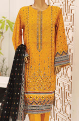 Bin Saeed Exclusive Embroidered 3 PC Collection 2024 D-08