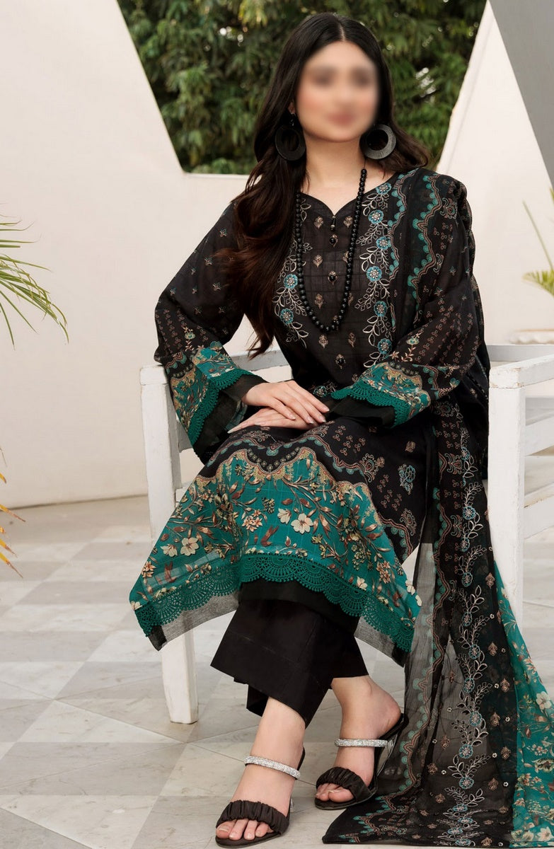 Noor E Hani Printed and Embroidered Lawn Collection Vol 43 Design 08