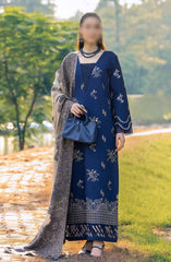 Onara Embroidered Khaddar Unstitched Collection 2024 D-08