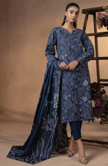 RAYA by Hum Dum Printed Khaddar Collection D-09