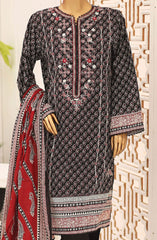 Bin Saeed Exclusive Embroidered 3 PC Collection 2024 D-09