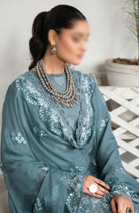 Flora Swiss Lawn Embroidered Collection By Humdum Design 09