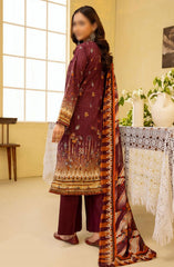 Zara Meer Printed Slub Lawn Collection 2024 Design 09