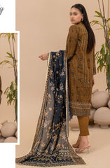 Jasmine Lawn Dora Digital Print and Embroidered Collection Vol 16 D-09