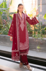 Meraki Embroidered Lawn Collection 2024 By Humdum Design 09
