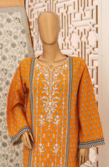 Bin Saeed Exclusive Embroidered 3 PC Collection 2024 D-10