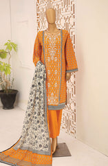 Bin Saeed Exclusive Embroidered 3 PC Collection 2024 D-10