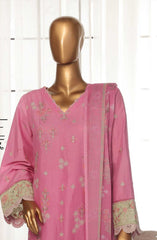 Bin Saeed Luxury Plain Cotton 3 PC Collection D-11