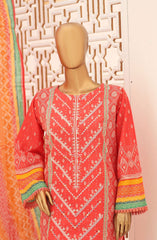 Bin Saeed Exclusive Embroidered 3 PC Collection 2024 D-11