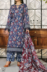 Vs Signature Vol 01 Printed Lawn Collection 2024 Design 347