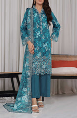 VS Zynah Premium Digital Chikankari Unstitched Collection D-402