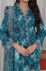 VS Zynah Premium Digital Chikankari Unstitched Collection D-402