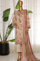 Sadabahar Printed Lawn Collection Vol 3 D-15