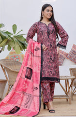 Designer Cotton Lawn 3 Pcs Printed Collection 2024 D-101