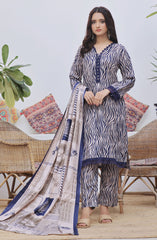 Designer Cotton Lawn 3 Pcs Printed Collection 2024 D-102