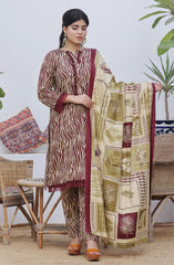 Designer Cotton Lawn 3 Pcs Printed Collection 2024 D-103