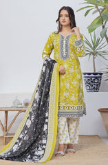 Designer Cotton Lawn 3 Pcs Printed Collection 2024 D-143