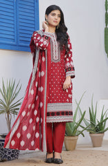 Designer Cotton Lawn 3 Pcs Printed Collection 2024 D-145