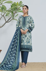 Designer Cotton Lawn 3 Pcs Printed Collection 2024 D-163