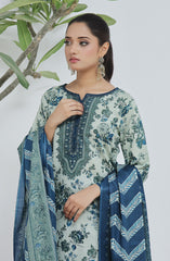 Designer Cotton Lawn 3 Pcs Printed Collection 2024 D-163