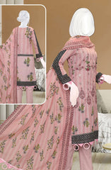 Premium Digital Print Emb Lawn Lining Collection DL 342