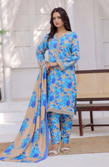 Designer Cotton Lawn 3 Pcs Printed Collection 2024 D-93