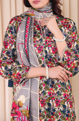 Designer Cotton Lawn 3 Pcs Printed Collection 2024 D-225