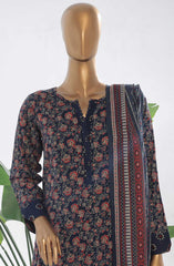 Bin Saeed Exclusive Printed Lawn 3 PC Collection Vol 03 D-02